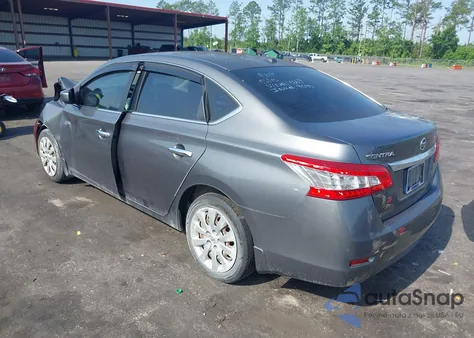 2015 Nissan Sentra Sv z USA, uszkodzony, nr VIN 3N1AB7AP6FY254669